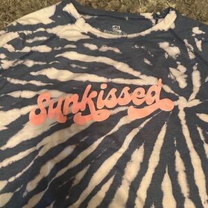 Sunkissed Tie-Dye Long Sleeve Kids Shirt